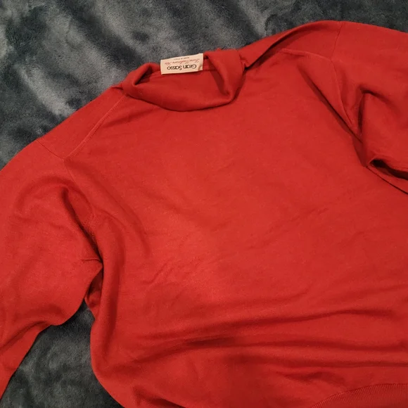 Gran Sasso Orange Sweater